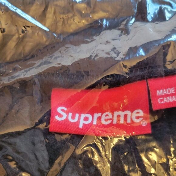 Supreme Overlap (Layered) Crewneck Sweatshirt Size XL Black - Picture 4 of 6